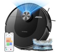 Aspirateur Robot DL10 -ULTENIC - 8000Pa / Jusqu'à 200 Mins - Connecté App et Alexa - Poils d'animaux-Tapis