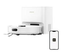 DREAME D20 Air Plus -Robot aspirateur et Laveur - 2-en-1 avec Aspiration 20kPa, Technologie Anti-nœuds, Station de vidage Auto,Blanc