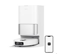 Dreame L40 Ultra AE Robot Aspirateur et Serpillière Autonome, 19 000 Pa Aspiration Puissante, Nettoyage Sec/Humide, Dock Tout-en-1 Vidange Automatique, 2 Brosses Incluses