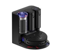 Dyson Spot+Scrub™ AI, aspirateur robot laveur sec et humide, rouleau humide auto-nettoyant, 4× puissance d’aspiration sur tapis, vidage automatique, élimination des taches par IA (Noir/Bleu)