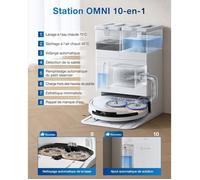 Aspirateur robot Ecovacs Deebot T50 Pro Omni Gen 2 21000Pa