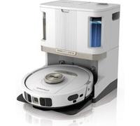 Aspirateur robot et laveur Shark PowerDetect NeverTouch Pro 2-en-1 autovidant autoremplissant et autonettoyant blanc AV