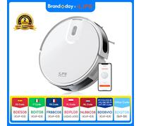Aspirateur robot ILIFE V20, aspiration 5000 Pa, navigation intelligente SOF LiDAR, contrôle par application, nettoyage personnalisable, auto-recharge
