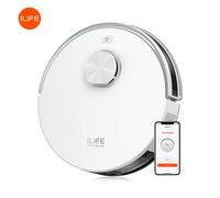 Aspirateur robot ILIFE V30, navigation laser, aspiration de 10000 Pa, autonomie jusqu'à 150 min, contrôle par application, nettoyage personnalisable
