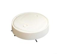 Aspirateur robot intelligent avec navigation intelligente, plusieurs modes de nettoyage et design ABS compact pour un nettoyage sans effort de la maison avec animaux de compagnie et meubles (2 blancs)
