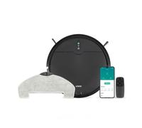 Aspirateur robot laveur connecté - LIVOO - DOH145 WASH'UP - 1000 Pa - 70 min - 2 réservoirs - Noir