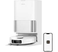 Dreame Robot aspirateur laveur D30 Ultra 25 000 Pa navigation 3D Lidar blanc