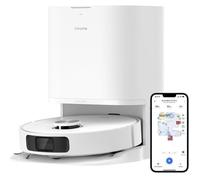 Robot Aspirateur Laveur L10 Prime 4000 Pa Nettoyage Automatique Blanc