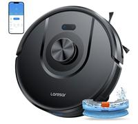 Aspirateur Robot Laveur-Laresar-5000Pa-Navigation LDS intelligente-3 en 1-5 Cartes-200m-180 mins-APP/WIFI/Alexa Contrôle
