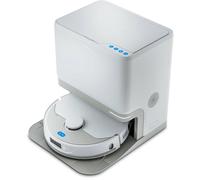 MEDION Robot aspirateur avec Station 3-en-1, Navigation Laser et Fonction serpillère X55 SW+ (Puissance d’Aspiration 10.000 Pa, brosses rotatives, Laser croisé)