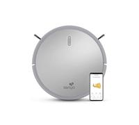 Senya aspirateur Robot Laveur My Little Robot SYCN-VC009, connecté en WiFi et Programmable Via Application/télécommande, 2000Pa, 120mins pour Tapis et sols durs, Silencieux <60 DB, idéal pour Poils…