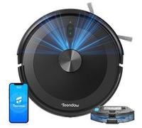 Aspirateur robot laveur - TEENDOW - 3-en-1 - 4500Pa - 180 min - Navigation LDS noir