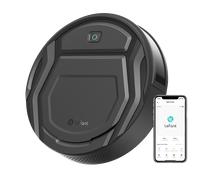 Aspirateur Robot LEFANT, Boost pour Tapis, 2200PA, Autonomie 120 Minutes, Petit Robot 8 cm de Hauteur, 28 cm de Diamètre, Wi-Fi / Application / Alexa, Idéal pour Poils d’Animaux M210P Gris