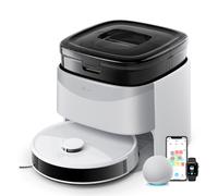 Aspirateur Robot LEFANT M3L avec Fonction Lavage, Station d’Accueil Tout-en-Un, Puissance d’Aspiration 12 000 Pa, Autonomie 220 min, Navigation DToF