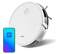 MEDION Robot aspirateur avec Navigation Intelligente S35 (Commande par app et vocale, Puissance d'aspiration de 4000Pa, Navigation gyroscopique en Lignes S systématiques, détection de Tapis, capteurs