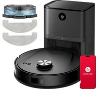 Aspirateur robot, navigation LiDAR, puissance d'aspiration 4500Pa, base auto-vidangeable, Ultenic T10 Lite, EU