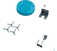 Aspirateur robot, puissance d'aspiration 3000Pa, navigation intelligente, OKP K2P-EU, EU
