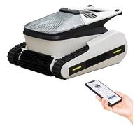 Aspirateur Robot sans Fil avec Grimpe Murale, Contrôle Via Application Smartphone pour Piscine - 4 Modes de Nettoyage, Autonomie de 150-180 Min pour Piscines jusqu'à 200 m²