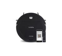 Aspirateur Robot Siesta - WiFi et App mobile - Aspiration jusqu'à 1000 PA - Programmable - Noir