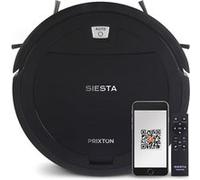 Aspirateur Robot Siesta - WiFi et App mobile - Aspiration jusqu'à 1000 PA - Programmable - Noir Noir G