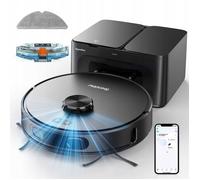 Aspirateur robot - TEENDOW - D65S MAX - 6000 Pa - Autonomie 220 min - Vidange automatique