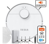 Aspirateur Robot - TESLA - RoboStar iQ550 - HEPA H13 - Navigation Laser - 120 min Autonomie