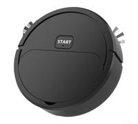 Aspirateur robotique et balai à franges avec capteurs de précision pour une détection fiable des bords et un comportement de suivi des murs (C)