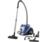 Aspirateur, Rowenta RO4881EA COMPACT POWER XXL, BLUE, GRIS PLUME, 2.5 l, 550 W, 75 dB, mini turbo brosse, parquet - suceur plat - suceur tapisserie, flexible