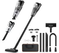 aspirateur sans Fil 120W aspirateur Voiture 7500-10000PA aspirateur a Main 2 Vitesses réglables Portable aspirateur Voiture Puissant aspirateur de Table Professionnel Chargement par USB