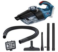 Bosch GAS 18V-1 Professional aspirateur de table Noir, Bleu, Rouge, Translucide Sans sac