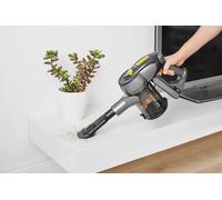 Aspirateur Sans Fil,3 En 1,50Min D¿Autonomie,Vitesse Modulable,360°,Moteur Puissant Bdlc Numérique 400 Watts,Filtre Cyclonique,Kit Cat&Dog Et Accessoires Complet 8725Gd