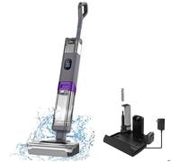 Aspirateur sans fil - Autolaveuse, 220 W + 160 kW - Commande vocale - Réservoir d'eau 1,6 L - Affichage LED
