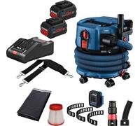 Aspirateur sans fil Bosch GAS 18V-12 MC / 2x 8,0 Ah ProCORE + chargeur