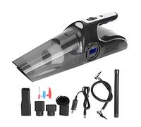 Aspirateur sans fil multifonction 120W 4 en 1, Rechargeable par USB, avec lumière, pour usage domestique et automobile