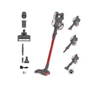 Hoover HF122GPT 011 Aspirateur balai Batterie Sec Cyclonique, Tissu Sans sac 0,9 L 170 W Titane