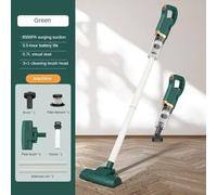 Aspirateur Sans Fil Portable Pour La Maison,Vadrouille À Usage Touristique,Balayeuse De Voiture,85000pa,Déterminer - Type Green