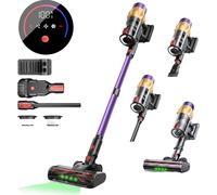Aspirateur sans fil, puissance 550W, puissance d'aspiration 45KPA, bac à poussière 1,2L, LILA