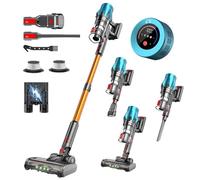 Aspirateur sans fil s80 35 kPa de puissance d'aspiration de 35 kPa, autonomie de 40 minutes, fonctionnement tactile, charge murale, design autonome, adapté pour un usage domestique