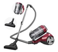 Aspirateur sans poussière, 220V+ 2200w, aspirateur cylindrique haute performance pour usage domestique, rouge