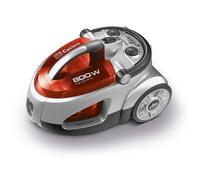 SVC 730RD - Aspirateur - traineau - sans sac - argent/rouge