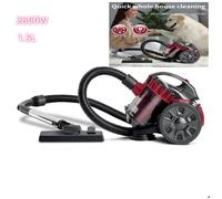 Aspirateur sans sac 2600 W, Aspirateur 1.5L, filtration multicyclonique, aspirateur filaire sols durs, tapis et poils d'animaux