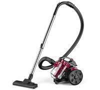 Aspirateur sans Sac, 2600W Aspirateur Puissant, 21Kpa Aspirateures Puissant Filaire Portatif, Aspirateurs Sac Traîneau Silencieux Câble 5m, Moteur Basse Consommation, pour Tapis Poils d'Animaux (1.5L)