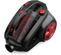TESLA Aspirateur traîneau PowerClean Pro BGL203BRE 800 W 2,5 L Sans sac Filtre HEPA Noir et rouge