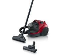 Bosch Aspirateur traîneau BGC21X350 Série 4 sans sac 750 W 78 dB rouge