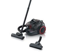 Bosch Série 4, aspirateur sans Sac, BGC21POW1, ProPower, Brosse Turbo Incluse, Filtre HEPA13 Lavable, Technologie Power AirCycle, Noir