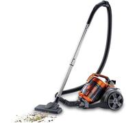 Aspirateur sans Sac cylindrique, 3600 W, Puissant Nettoyeur de Tapis, capacité de 1,8 Litre, aspirateur pour Usage Domestique, Sol