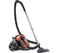 Aspirateur sans sac, filtration multicyclonique, jaune
