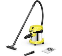 Aspirateur sans sac Kärcher 1.628-425.0 Acier inoxydable, Jaune