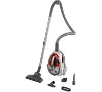 Sencor Aspirateur sans sac SVC 730RD-EUE2 - Moteur ECO 800 W, 1,5 L, Cyclone - Argent/Rouge