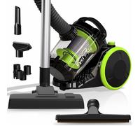 Aspirateur sans sac TurboTronic CV07 - Noir/Vert